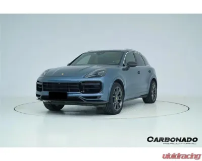 Porsche Carbonado DryCF GT Style Front Lip 2018-2023 Cayenne Turbo 9Y0.1T-KG-TurboGT-FL - DRYCF9Y0.1T-KG-TurboGT-FL