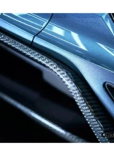 Porsche Carbonado DryCF GT Style Front Lip 2018-2023 Cayenne Turbo 9Y0.1T-KG-TurboGT-FL                                     - DRYCF9Y0.1T-KG-TurboGT-FL - Image 3