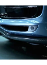 Porsche Carbonado DryCF GT Style Front Lip 2018-2023 Cayenne Turbo 9Y0.1T-KG-TurboGT-FL                                     - DRYCF9Y0.1T-KG-TurboGT-FL - Image 4