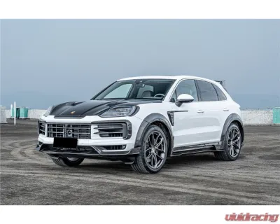Carbonado DryCF MSY Style Wide Body Kit Porsche Cayenne 2024-2025 - DRYCF9Y0.2-KG-MSY-FLK