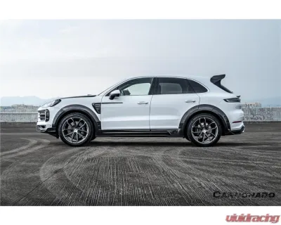 Porsche Cayenne 2024-2025 Carbonado DryCF MSY Style Front Lip 9Y0.2-KG-MSY-FL - DRYCF9Y0.2-KG-MSY-FL