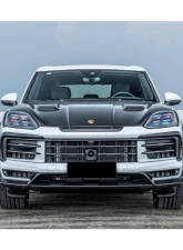 Porsche Cayenne 2024-2025 Carbonado DryCF MSY Style Front Lip 9Y0.2-KG-MSY-FL                                     - DRYCF9Y0.2-KG-MSY-FL - Image 5