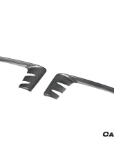 Carbonado Carbon Fiber Front Bumper Side Vent Cover for Porsche Cayenne 2024-2025                                     - DRYCF9Y0.2-KG-OEM-FBVC - Image 2