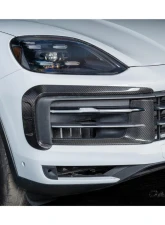 Carbonado Carbon Fiber Front Bumper Side Vent Cover for Porsche Cayenne 2024-2025                                     - DRYCF9Y0.2-KG-OEM-FBVC - Image 15