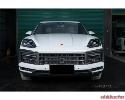 Carbonado Carbon Fiber Front Bumper Side Vent Cover for Porsche Cayenne 2024-2025 - DRYCF9Y0.2-KG-OEM-FBVC