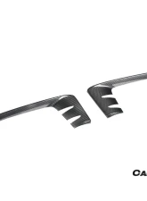 Carbonado Carbon Fiber Front Bumper Side Vent Cover for Porsche Cayenne 2024-2025                                     - DRYCF9Y0.2-KG-OEM-FBVC - Image 3