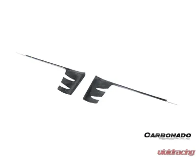 Carbonado Carbon Fiber Front Bumper Side Vent Cover for Porsche Cayenne 2024-2025 - DRYCF9Y0.2-KG-OEM-FBVC