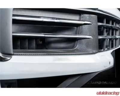 Carbonado Carbon Fiber Front Bumper Side Vent Cover for Porsche Cayenne 2024-2025 - DRYCF9Y0.2-KG-OEM-FBVC