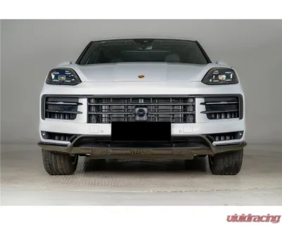 Porsche Carbonado DryCF OEM Style Front Lip for 2024-2025 Cayenne S, E-Hybrid, Coupe - DRYCF9Y0.2-KG-OEM-FL