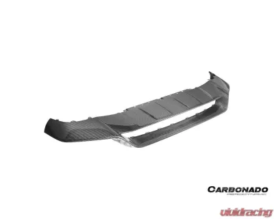 Porsche Carbonado DryCF OEM Style Front Lip for 2024-2025 Cayenne S, E-Hybrid, Coupe - DRYCF9Y0.2-KG-OEM-FL