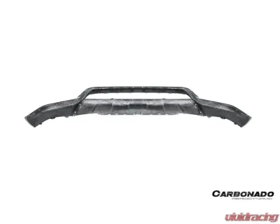 Porsche Carbonado DryCF OEM Style Front Lip for 2024-2025 Cayenne S, E-Hybrid, Coupe - DRYCF9Y0.2-KG-OEM-FL