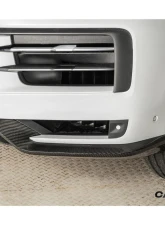Porsche Carbonado DryCF OEM Style Front Lip for 2024-2025 Cayenne S, E-Hybrid, Coupe                                     - DRYCF9Y0.2-KG-OEM-FL - Image 5