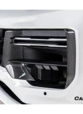 Carbonado DryCF OEM Style Front Bumper Side Vent Cover for Porsche 9Y0.2 Turbo GT 2024-2025                                     - DRYCF9Y0.2TG-KG-OEM-FBVT - Image 11