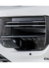 Carbonado DryCF OEM Style Front Bumper Side Vent Cover for Porsche 9Y0.2 Turbo GT 2024-2025                                     - DRYCF9Y0.2TG-KG-OEM-FBVT - Image 12