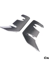 Carbonado DryCF OEM Style Front Bumper Side Vent Cover for Porsche 9Y0.2 Turbo GT 2024-2025                                     - DRYCF9Y0.2TG-KG-OEM-FBVT - Image 3