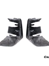 Carbonado DryCF OEM Style Front Bumper Side Vent Cover for Porsche 9Y0.2 Turbo GT 2024-2025                                     - DRYCF9Y0.2TG-KG-OEM-FBVT - Image 4