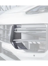 Carbonado DryCF OEM Style Front Bumper Side Vent Cover for Porsche 9Y0.2 Turbo GT 2024-2025                                     - DRYCF9Y0.2TG-KG-OEM-FBVT - Image 7