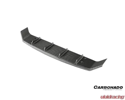 Carbonado DryCF KT Style Rear Diffuser Porsche Cayenne 2018-2025 - DRYCF9Y0SD-KG-KT-RL