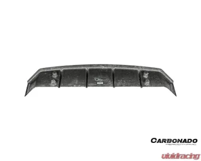 Carbonado DryCF KT Style Rear Diffuser Porsche Cayenne 2018-2025 - DRYCF9Y0SD-KG-KT-RL