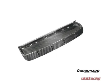 Carbonado DryCF Rear Lip Diffuser Porsche Cayenne 2018-2025 - DRYCF9Y0SD-KG-RL
