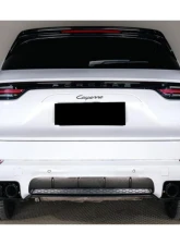 Carbonado DryCF Rear Lip Diffuser Porsche Cayenne 2018-2025                                     - DRYCF9Y0SD-KG-RL - Image 5