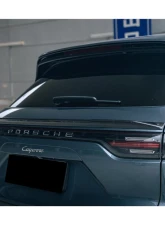 Porsche Carbonado DryCF MSY Style Trunk Spoiler 2018-2025 Cayenne S E-Hybrid Turbo                                     - DRYCF9YA-KG-MSY-TS - Image 4
