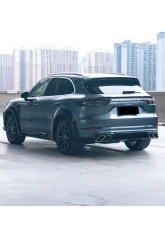 Porsche Carbonado DryCF MSY Style Trunk Spoiler 2018-2025 Cayenne S E-Hybrid Turbo                                     - DRYCF9YA-KG-MSY-TS - Image 5