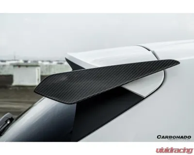 Porsche Cayenne Carbonado DryCF Turbo Style Roof Spoiler 2018-2025 9Y0 9YA - DRYCFCayenne9Y0-KG-Turbo-RS