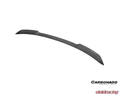 Porsche Cayenne 2018-2025 Carbonado DryCF KT Style Trunk Spoiler Coupe Only - DRYCFCayenne9Y0Coupe-KG-KT-TS
