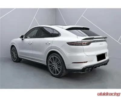 Porsche Cayenne 2018-2025 Carbonado DryCF KT Style Trunk Spoiler Coupe Only - DRYCFCayenne9Y0Coupe-KG-KT-TS