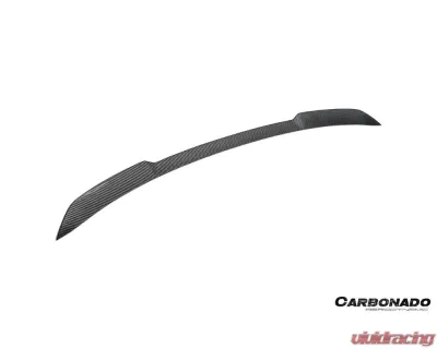 Porsche Cayenne 2018-2025 Carbonado DryCF KT Style Trunk Spoiler Coupe Only - DRYCFCayenne9Y0Coupe-KG-KT-TS