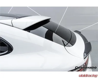 Porsche Cayenne 2018-2025 Carbonado DryCF KT Style Trunk Spoiler Coupe Only - DRYCFCayenne9Y0Coupe-KG-KT-TS