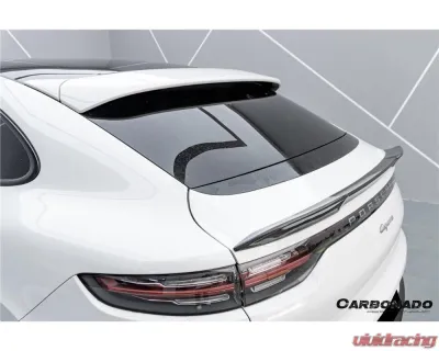 Porsche Cayenne 2018-2025 Carbonado DryCF KT Style Trunk Spoiler Coupe Only - DRYCFCayenne9Y0Coupe-KG-KT-TS