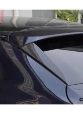 Carbonado DryCF KT Style Rear Window Side Trims Porsche Cayenne 2018-2025                                     - DRYCFCayenne9Y0Coupe-KG-KT-WST - Image 4