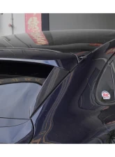 Carbonado DryCF KT Style Rear Window Side Trims Porsche Cayenne 2018-2025                                     - DRYCFCayenne9Y0Coupe-KG-KT-WST - Image 6