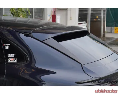 Carbonado DryCF KT Style Rear Window Side Trims Porsche Cayenne 2018-2025 - DRYCFCayenne9Y0Coupe-KG-KT-WST