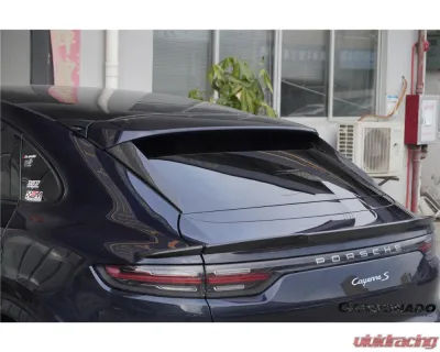 Carbonado DryCF KT Style Rear Window Side Trims Porsche Cayenne 2018-2025 - DRYCFCayenne9Y0Coupe-KG-KT-WST