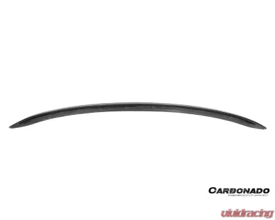 Porsche Cayenne 2018-2025 Carbonado DryCF Turbo Style Trunk Spoiler 9Y0 Coupe - DRYCFCayenne9Y0Coupe-KG-Turbo-TS
