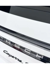 Porsche Cayenne 2018-2025 Carbonado DryCF Turbo Style Trunk Spoiler 9Y0 Coupe                                     - DRYCFCayenne9Y0Coupe-KG-Turbo-TS - Image 5