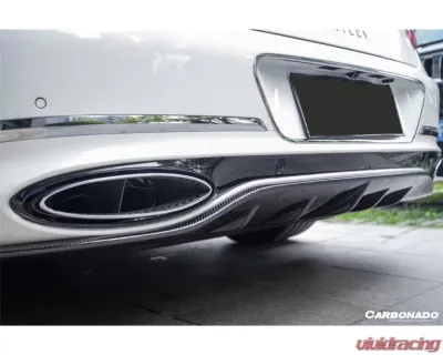Carbonado DryCF Editon Style Rear Lip Bentley Continental GT | GTC 2019-2024 - DRYCFContinental GT-RD