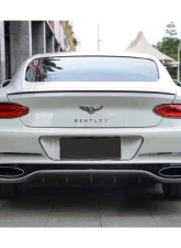 Carbonado DryCF Editon Style Rear Lip Bentley Continental GT | GTC 2019-2024                                     - DRYCFContinental GT-RD - Image 7