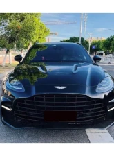 Aston Martin Carbonado Dry Carbon Fiber Front Bumper with Lights for DBX 2021-2024                                     - DRYFGCFDBX-MAN707-FB - Image 10