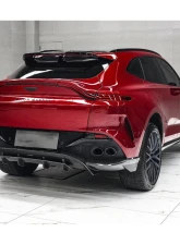 Carbonado DryCF 707 Style Rear Bumper w/ Exhaust Tips Aston Martin DBX 2021-2024                                     - DRYCFDBX-MAN707-RB - Image 6