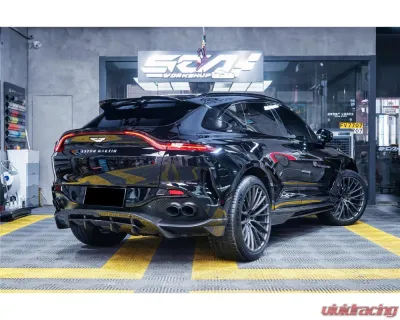 Aston Martin DBX 2021-2024 Dry Carbon Fiber Roof Spoiler DBX-MAN707-RS - DRYCFDBX-MAN707-RS