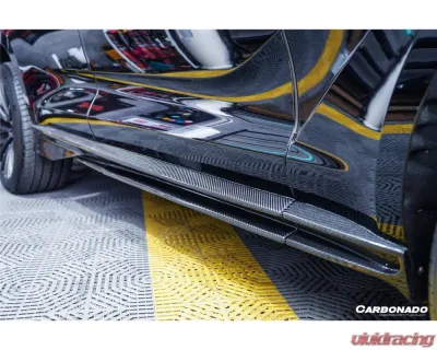 Carbonado DryCF 707 Style Side Skirts Aston Martin DBX 2021-2024 - DRYCFDBX-MAN707-SS