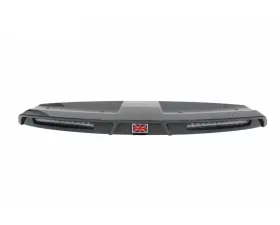 Carbonado DryCF Rock Style Front Roof Spoiler w/ LED Light Land Rover Defender 2020-2024
