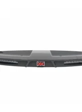 Carbonado DryCF Rock Style Front Roof Spoiler w/ LED Light Land Rover Defender 2020-2024                                     - DRYCFDefender-BF-Rock-FRS - Image 7