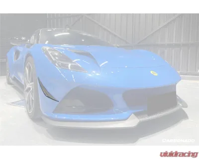 Carbonado DryCF OD Style Front Bumper Canards Lotus Emira 2021-2024 - DRYCFEmira-OD-CRD