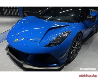 Carbonado DryCF OD Style Front Bumper Canards Lotus Emira 2021-2024 - DRYCFEmira-OD-CRD