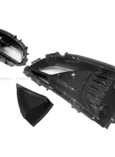 Lotus Emira 2021-2024 DryCF OD Style Carbon Fiber Front Bumper Vents Emira-OD-FBV                                     - DRYCFEmira-OD-FBV - Image 2